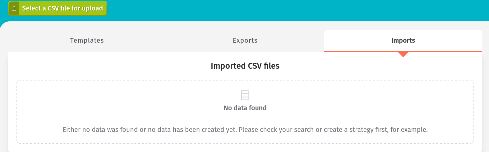 CSV Files - Importing