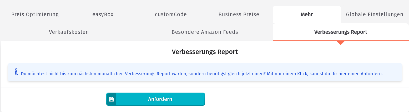 Strategie - Mehr - Verbesserungs Report