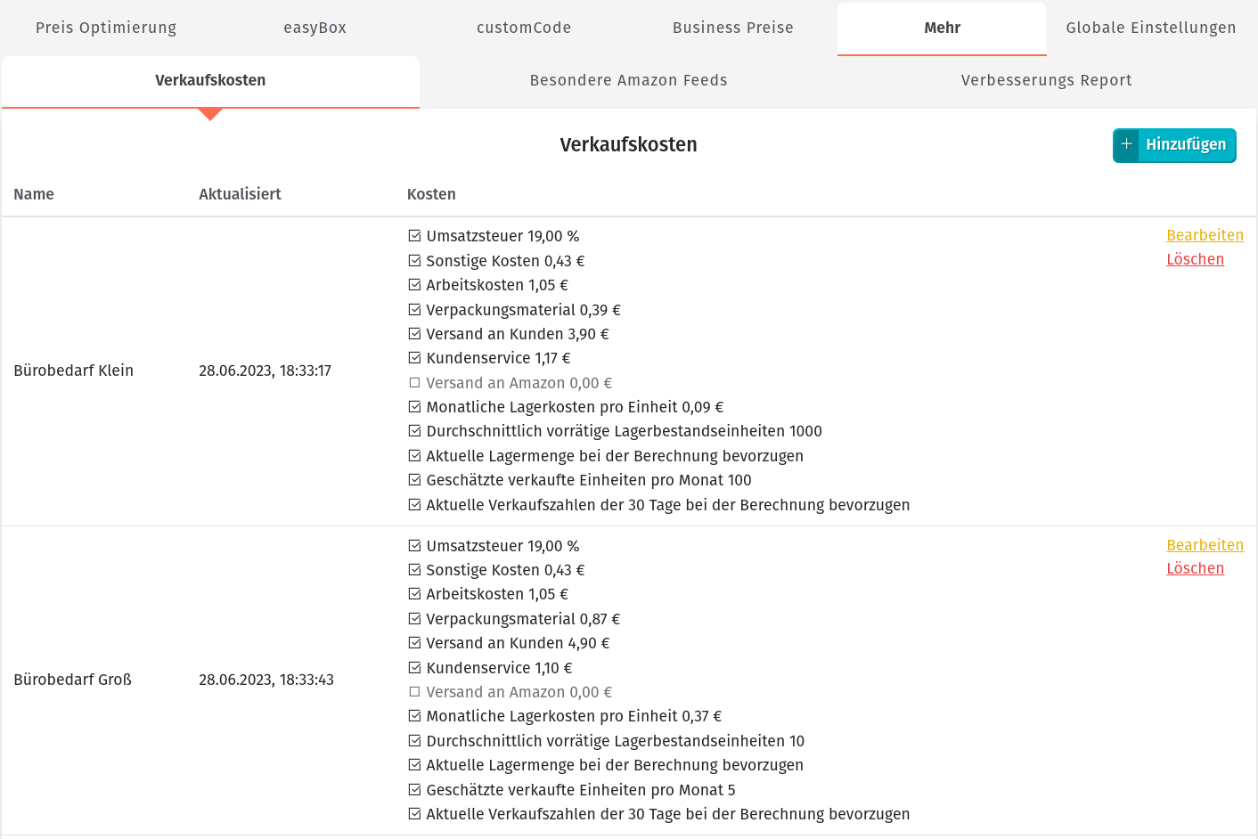 Strategie - Mehr - Verkaufskosten