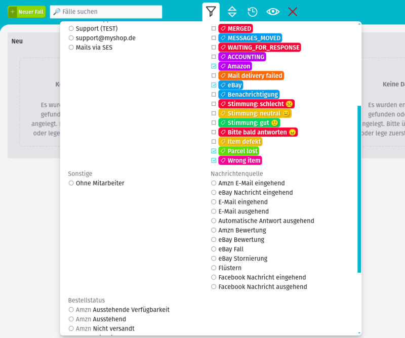 eSagu - HelpDesk - Stimmungs erkennung